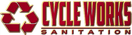 Cycle works sanitation - At Cycle Works Sanitation and Recycling, our mission is to be your partner in waste disposal and preserving our environment for future generations. Call us now at (770) 592-1515 or submit an online request to establish new service. 